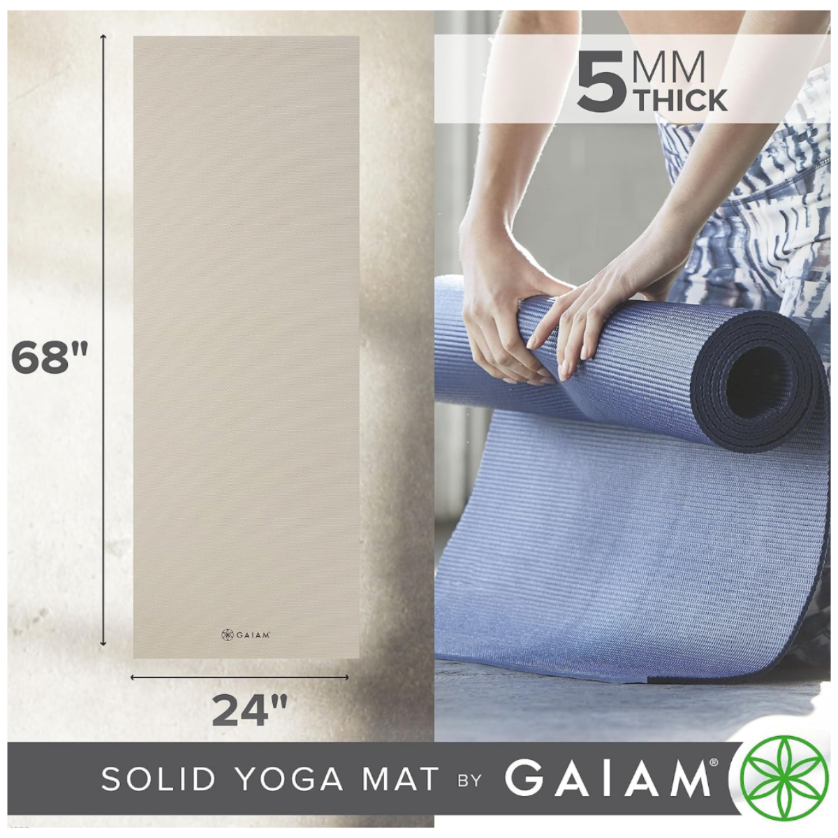 Gaiam Premium Fitness/Yoga Mat