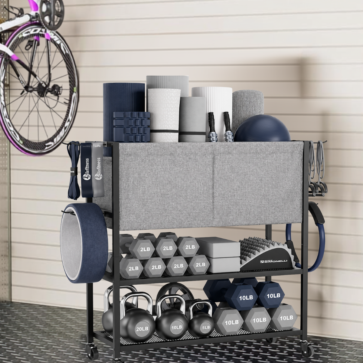Vinaemo Tiered Storage Cart-Large - Image 4