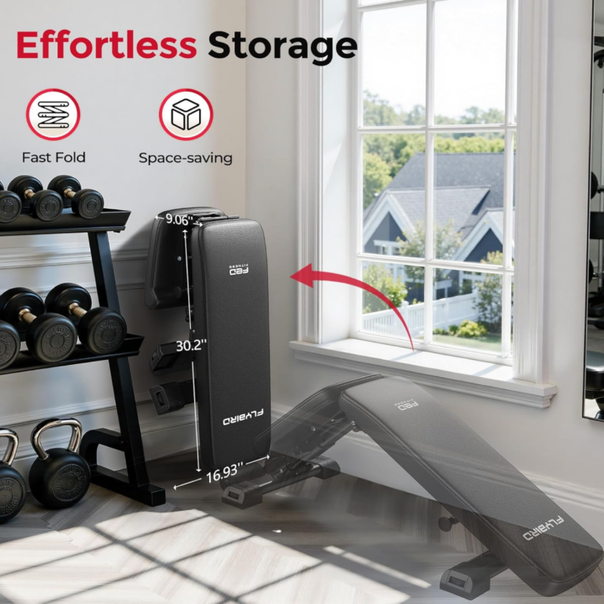 FLYBIRD Adjustable Weight Bench