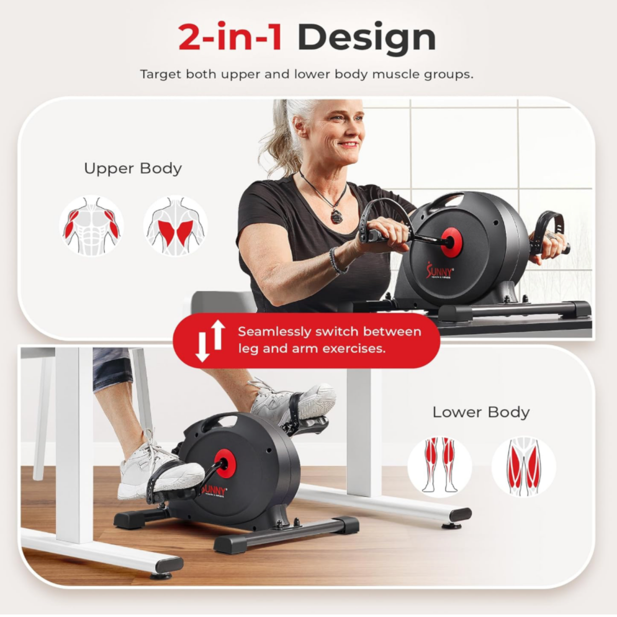SUNNY Mini Bike Exerciser